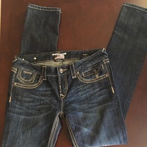 Rerock for Express dark skinny jeans size 8
